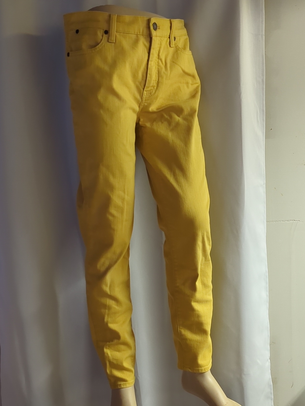 Talbots Yellow Skinny Jeans - Size 8